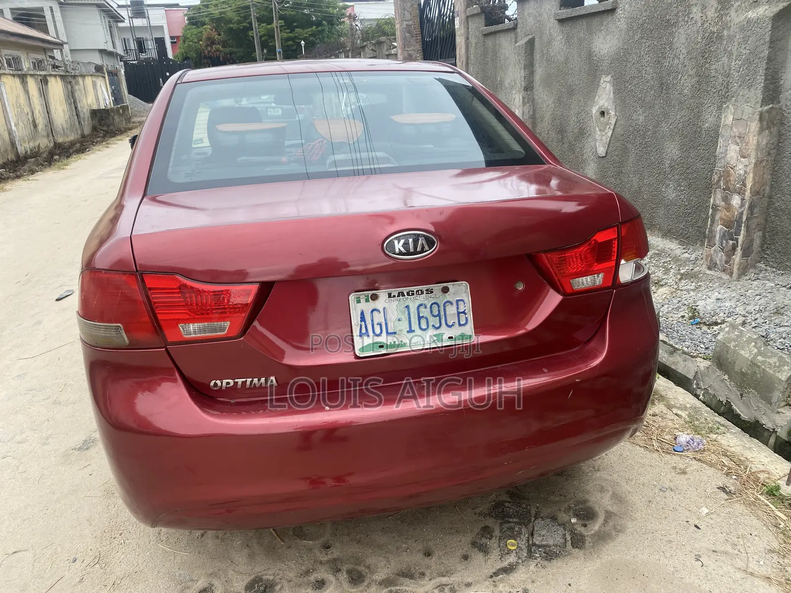 Kia Optima 2010 Burgundy