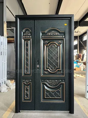 4ft by 7ft Italian-Style Hinged Steel Security Entrance Door