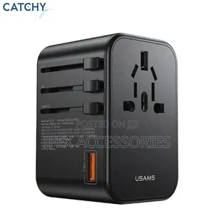 Usams 25w Dual Type-C + Usb Universal Travel Charger