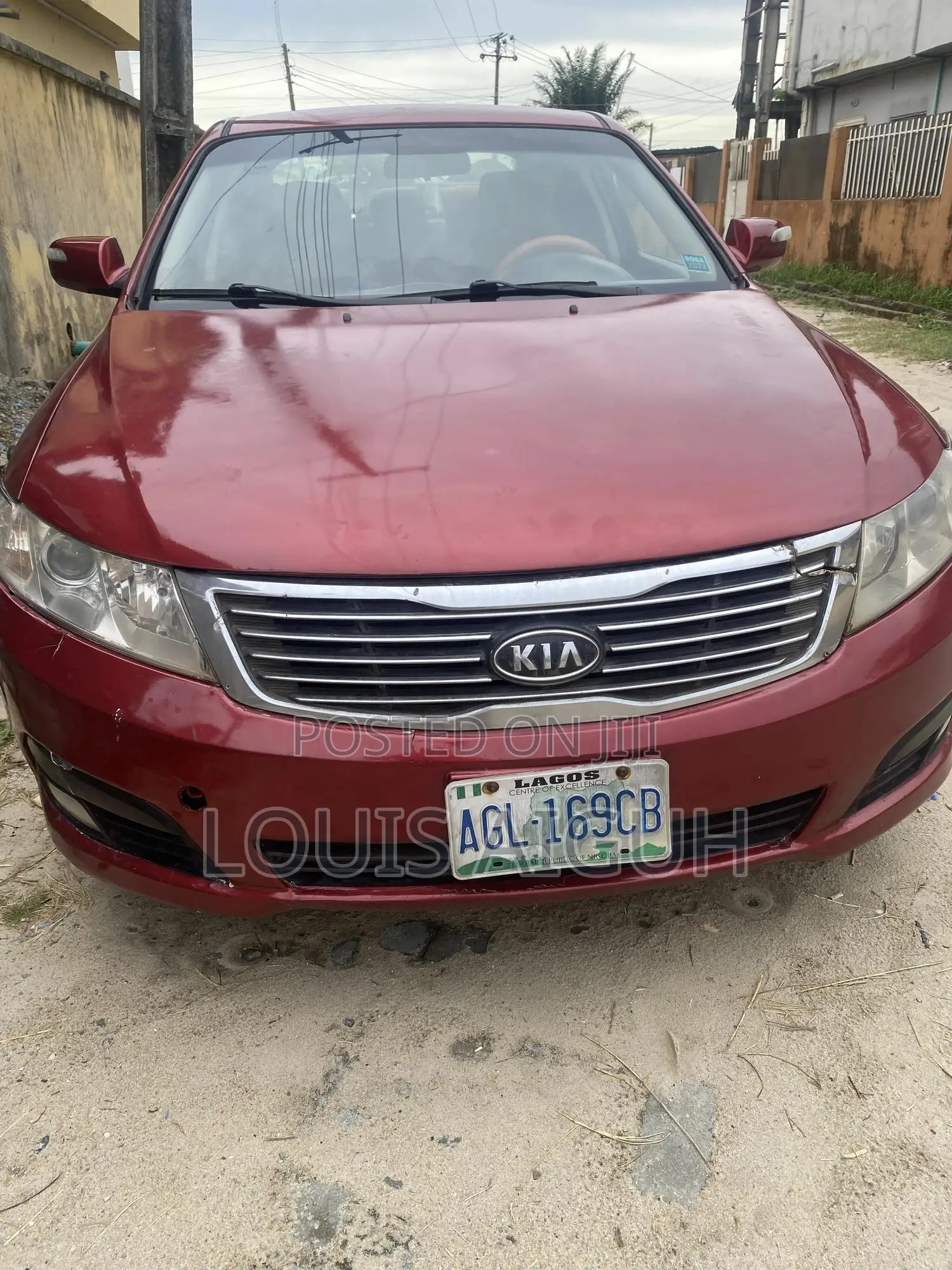 Kia Optima 2010 Burgundy