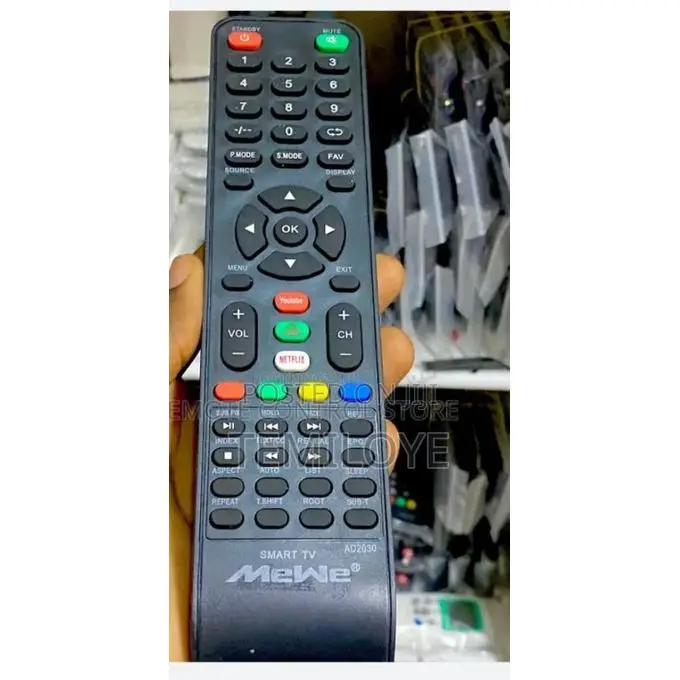 Replacement Remote Control for Mewe Smart TV
