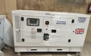 Industrial Backup Power System – Perkins 110kva. 100% Copper Coil