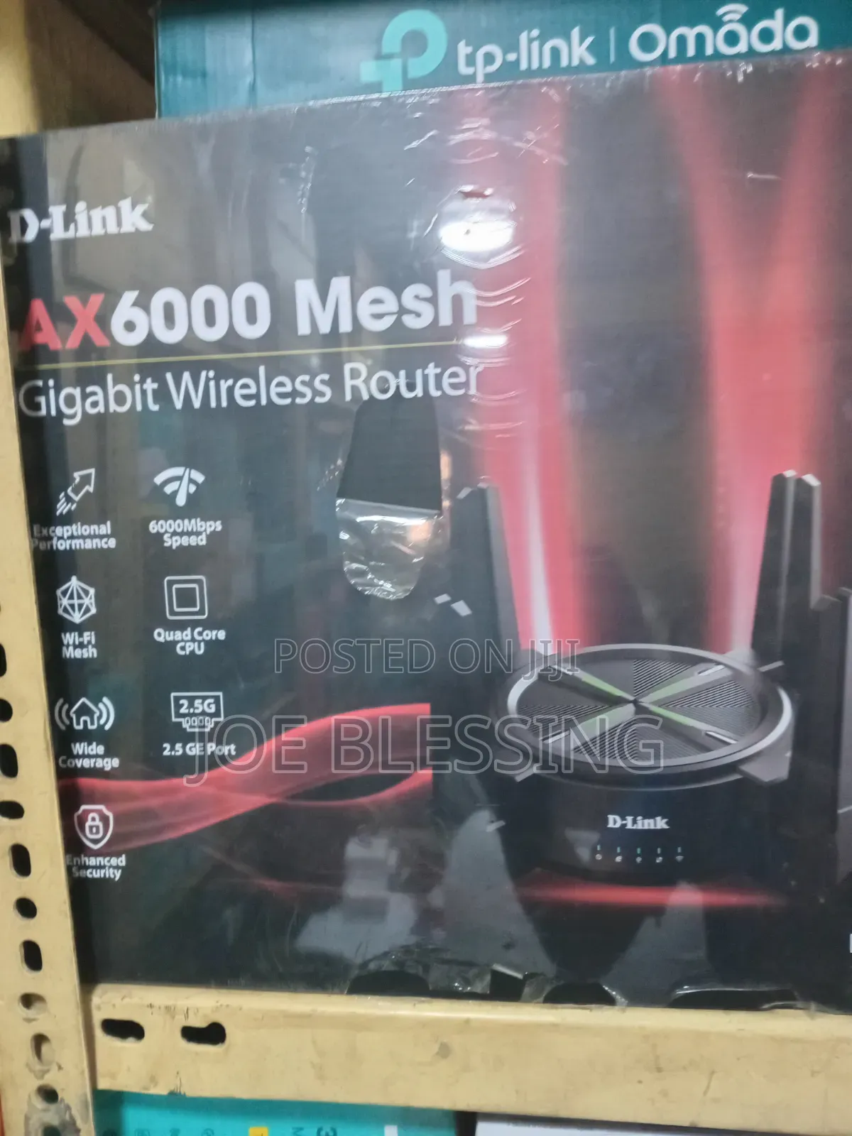 D_link Ax6000 Mesh Gigabit Wireless Router
