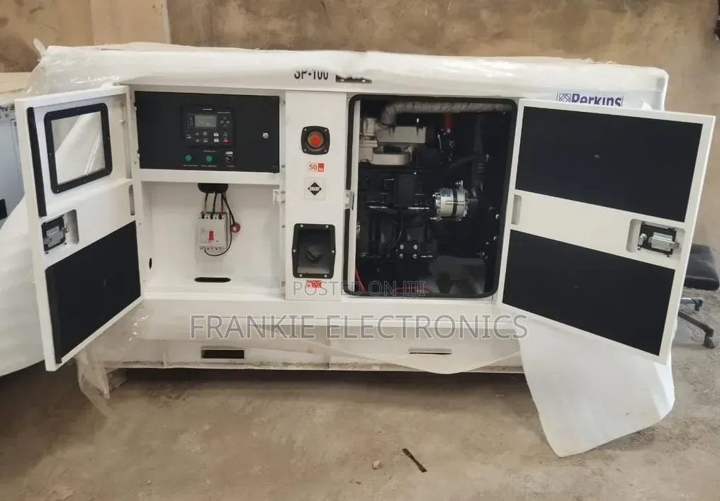 Sharp Perkins 100kva Generator. 100% Copper Coil