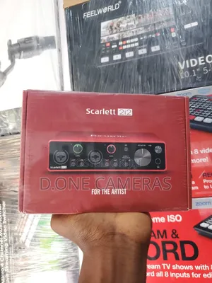 Focusrite Scarlett Solo 2i2 Usb Audio Interface Sound Card