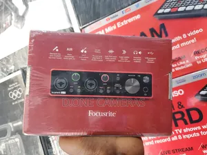 Focusrite Scarlett Solo 2i2 USB Audio Interface Sound Card
