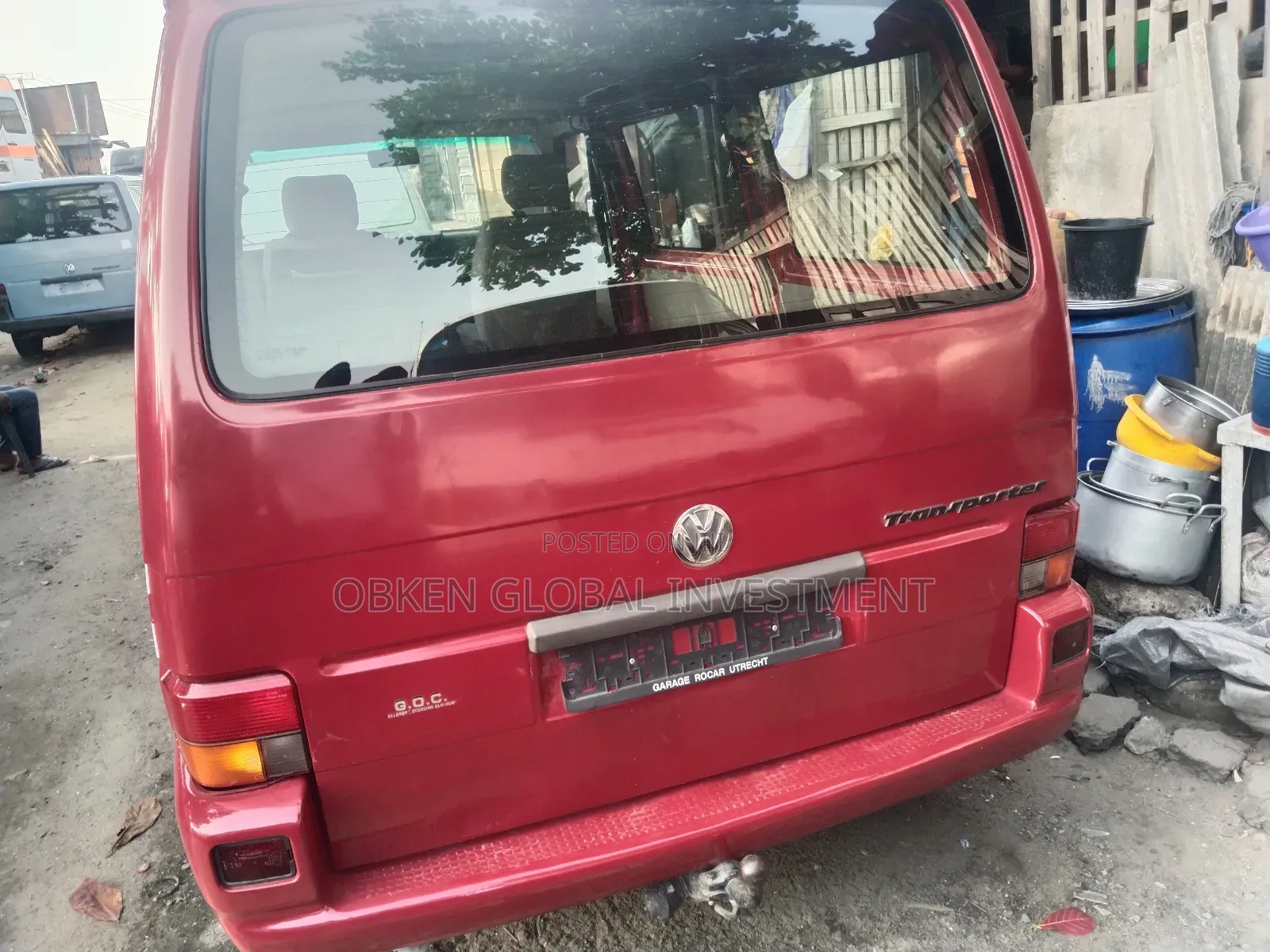 Volkswagen Transporter 2003 Red