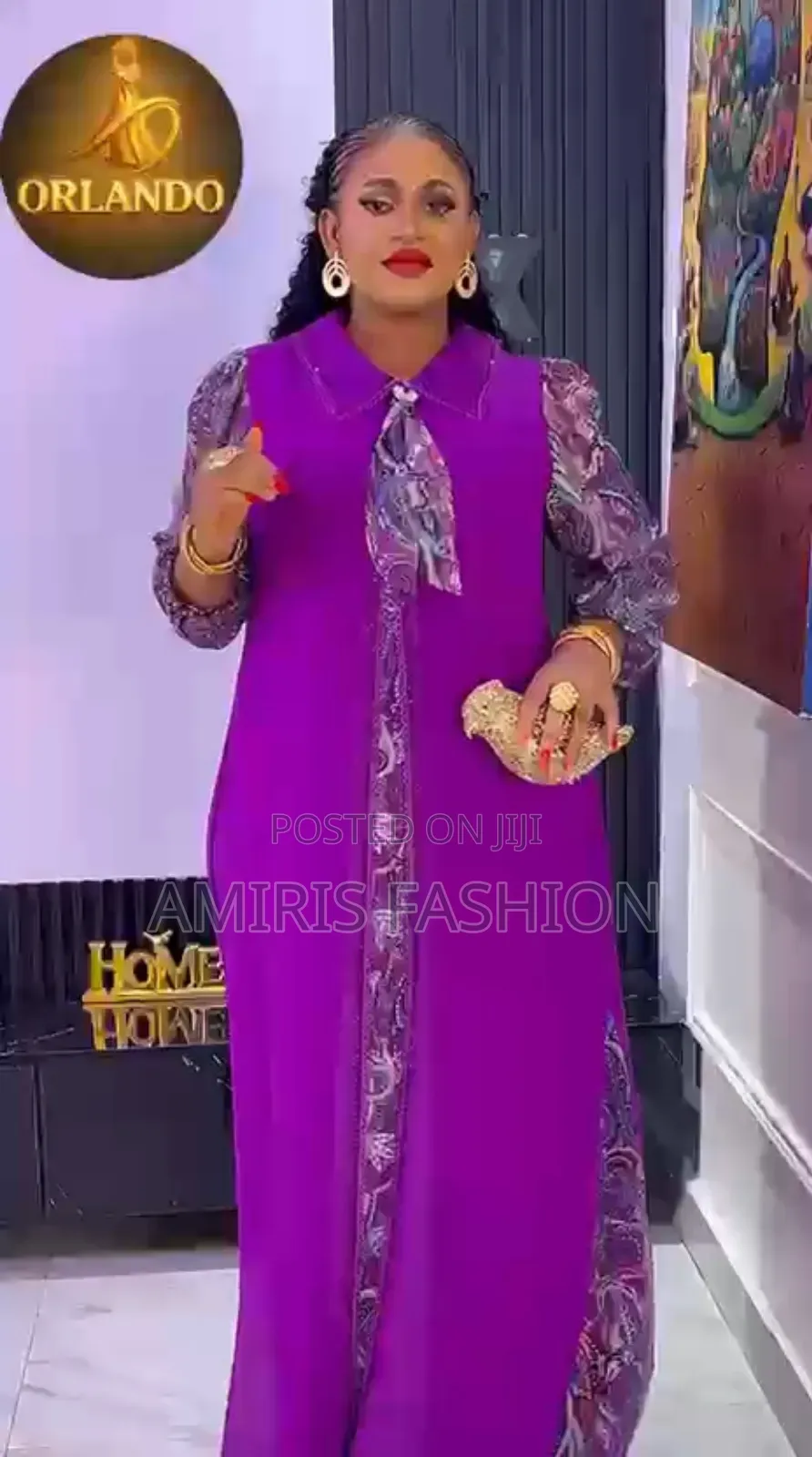 Quality Chiffon Turkey Gown