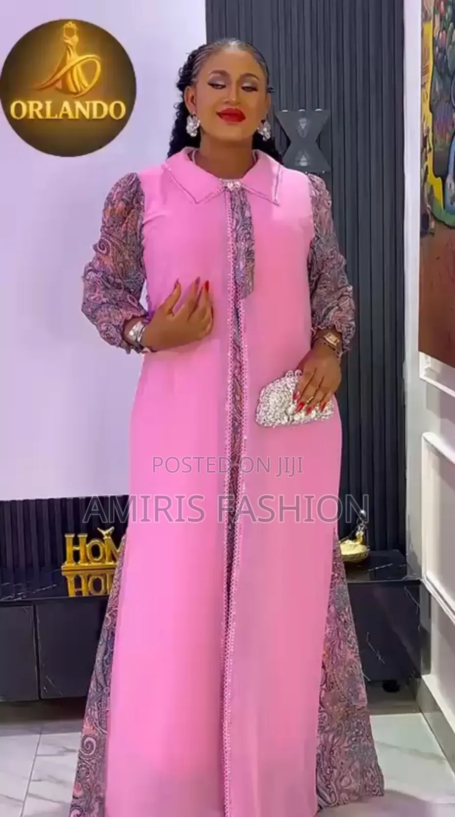 Quality Chiffon Turkey Gown
