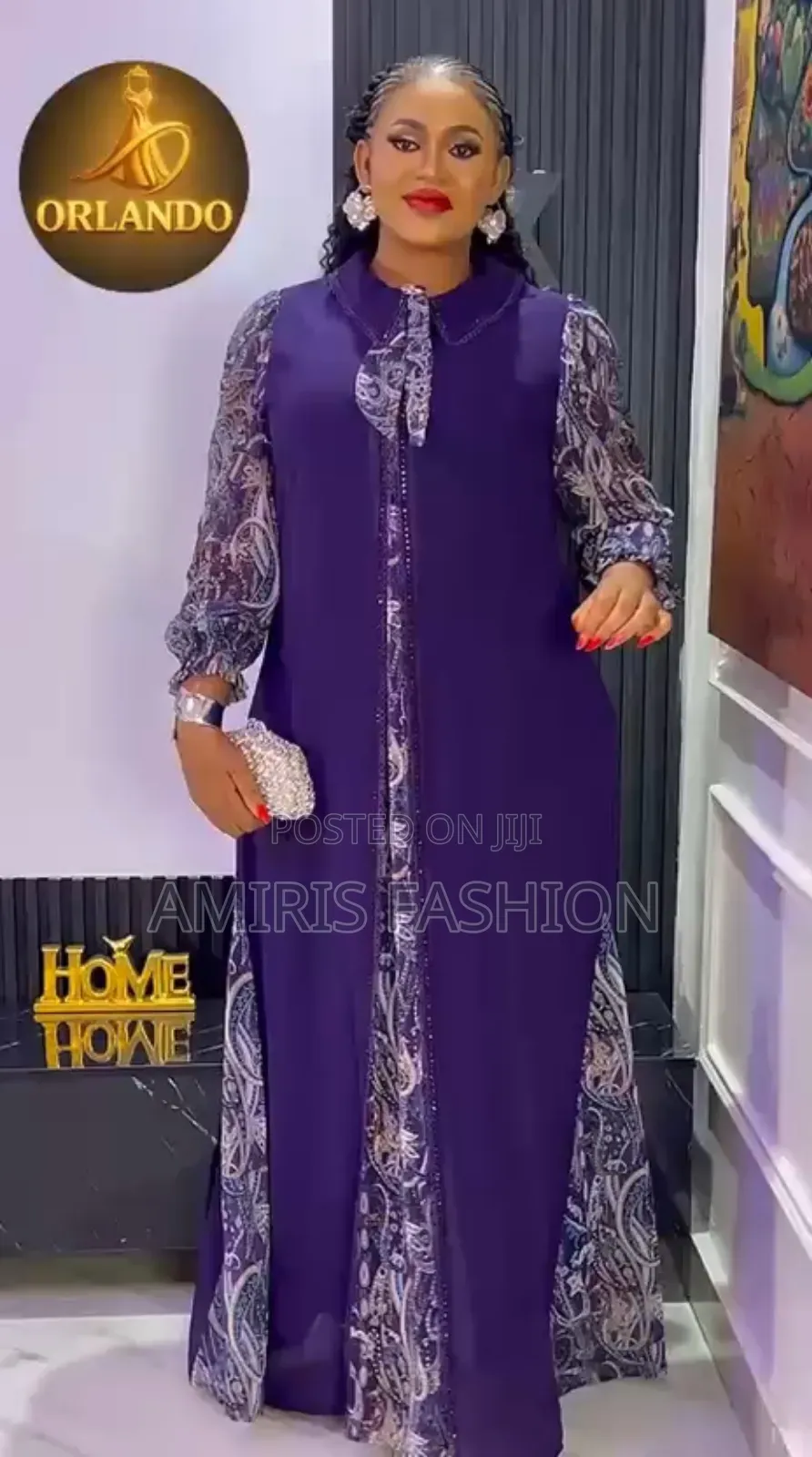 Quality Chiffon Turkey Gown
