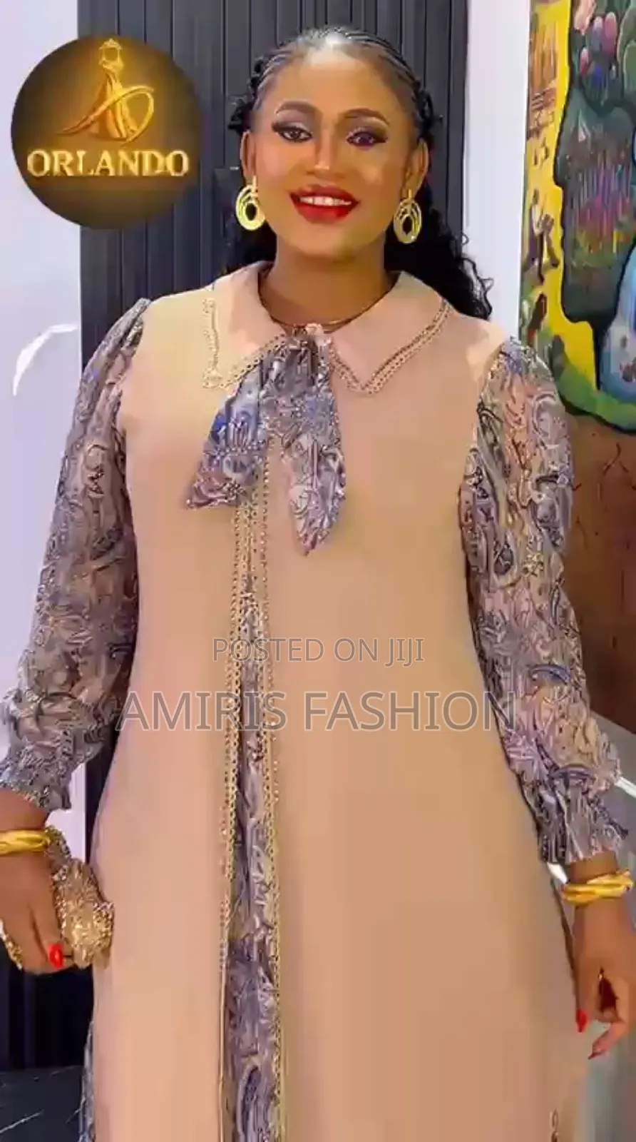 Quality Chiffon Turkey Gown
