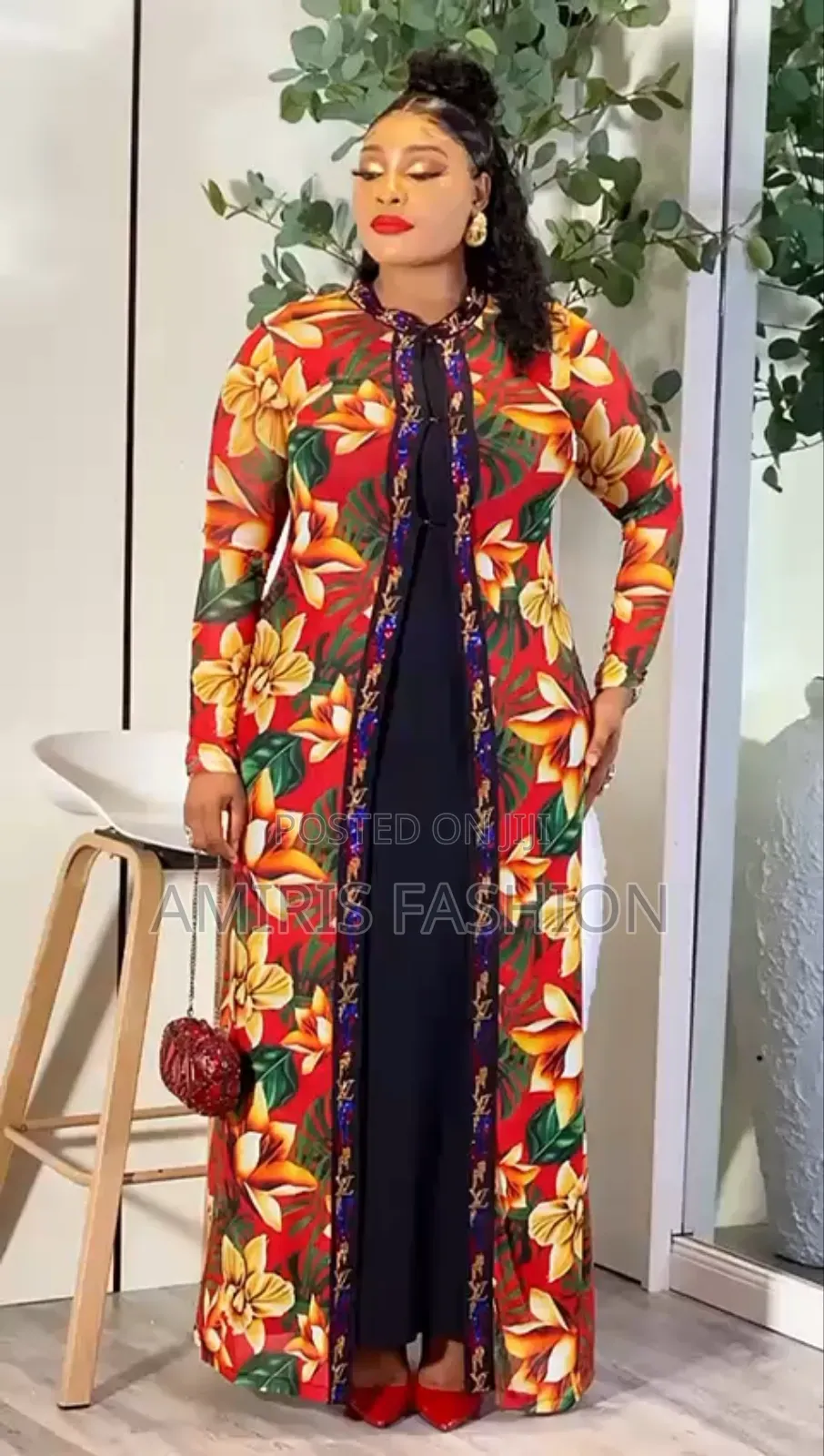 Elegant Turkey Gown With Jacket