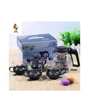 Glass Teapot Set 5 in 1