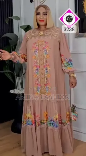 Quality Classy Stoned Turkey Gown