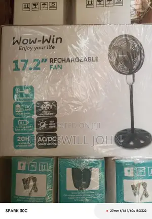 Wow Win Rechargeable Fan