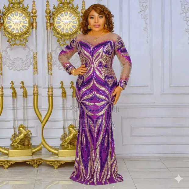 Lovely Dinner Gown Purple for sale