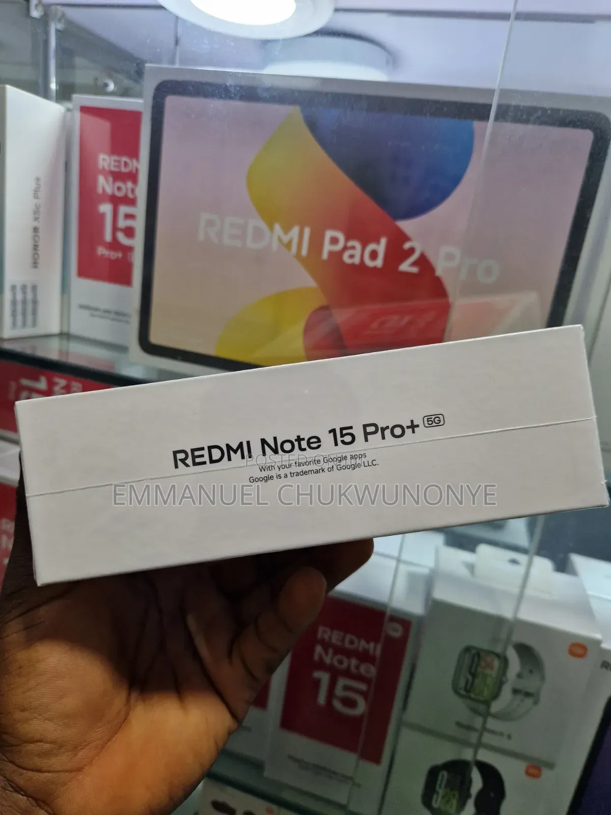 New Xiaomi Redmi Note 15 Pro+ 256 GB Black