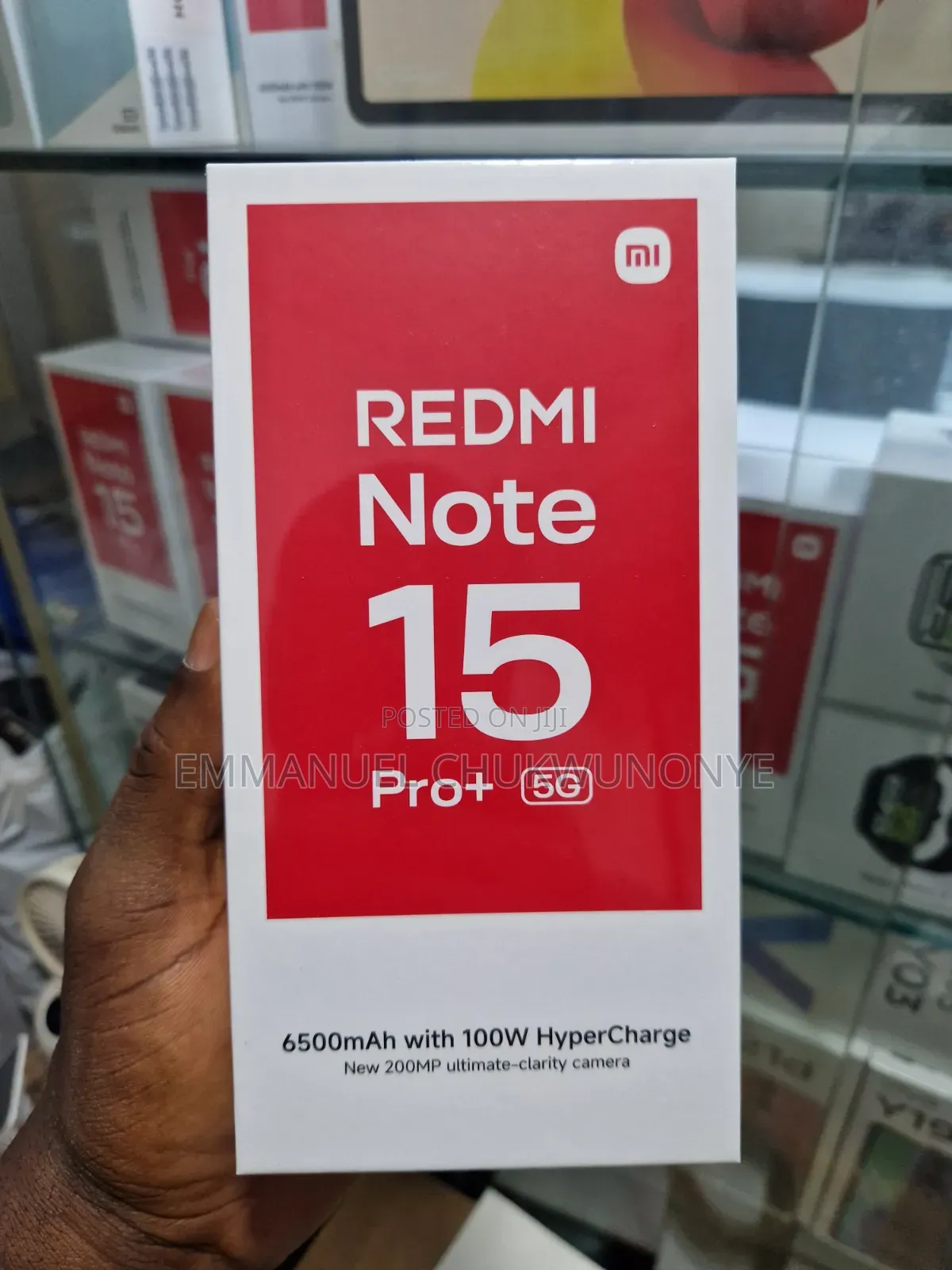 New Xiaomi Redmi Note 15 Pro+ 256 GB Black