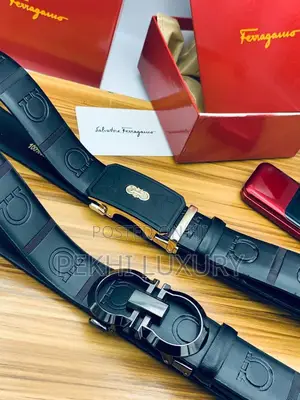 Salvatore Ferragamo Gancini Leather Belts