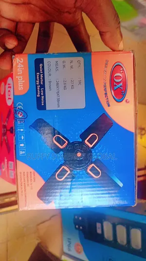Affordable Ox Ceiling Fan 24"Inches Rivers Nigeria | Portable