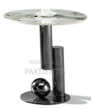 Round Marble Top Side Stool