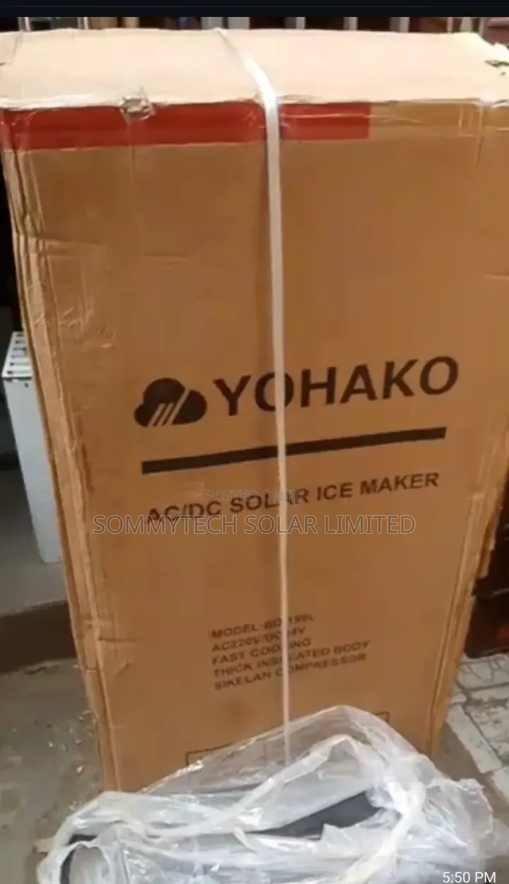 198litre Yohako Solar Iceblock Freezer