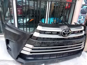 Complete Front Bumper Toyota Highlander 207 to 2018 Tokunbo