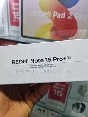 New Xiaomi Redmi Note 15 Pro+ 256 GB Black