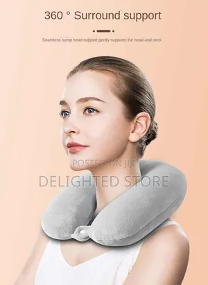 U Shape Neck Support Cervical Spine Protection Travel Bouton Pillow