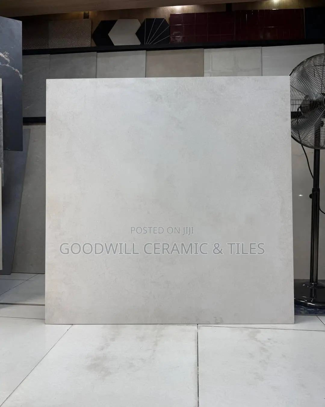 Parker White Porcelain 60x60cm Glossy