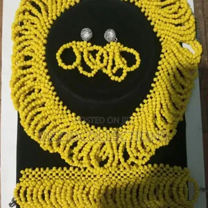 Yellow Lapping Sand Bead