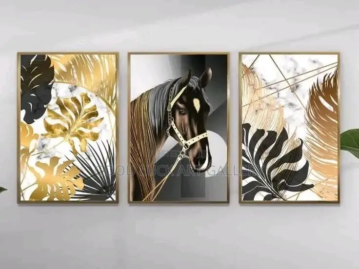 3-Piece Abstract Wall Art Set