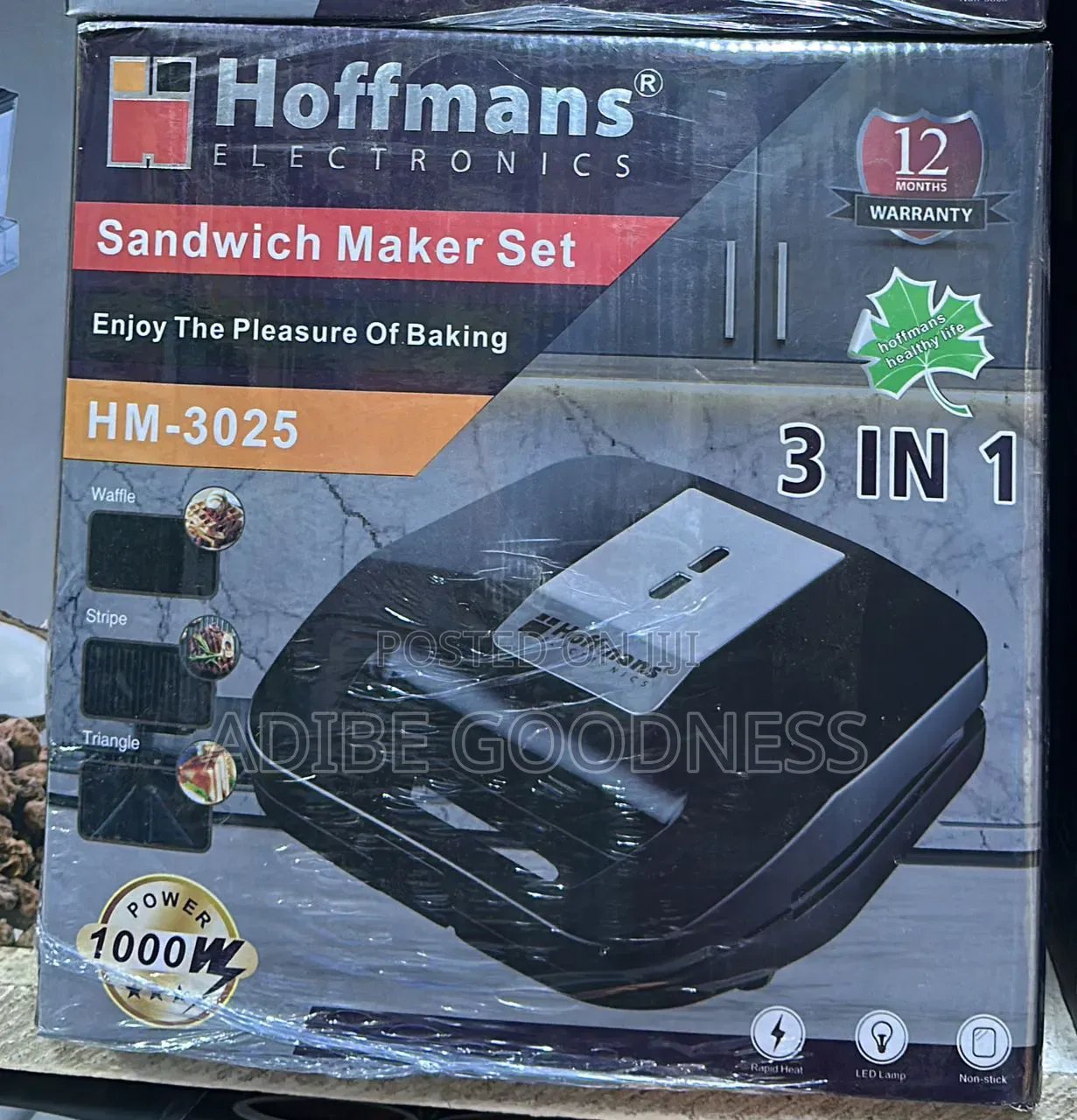 Hoffman's 3in 1 Toaster