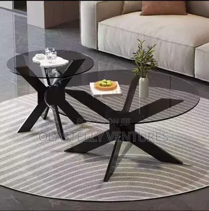 Glass Twin Table Center Table
Tem