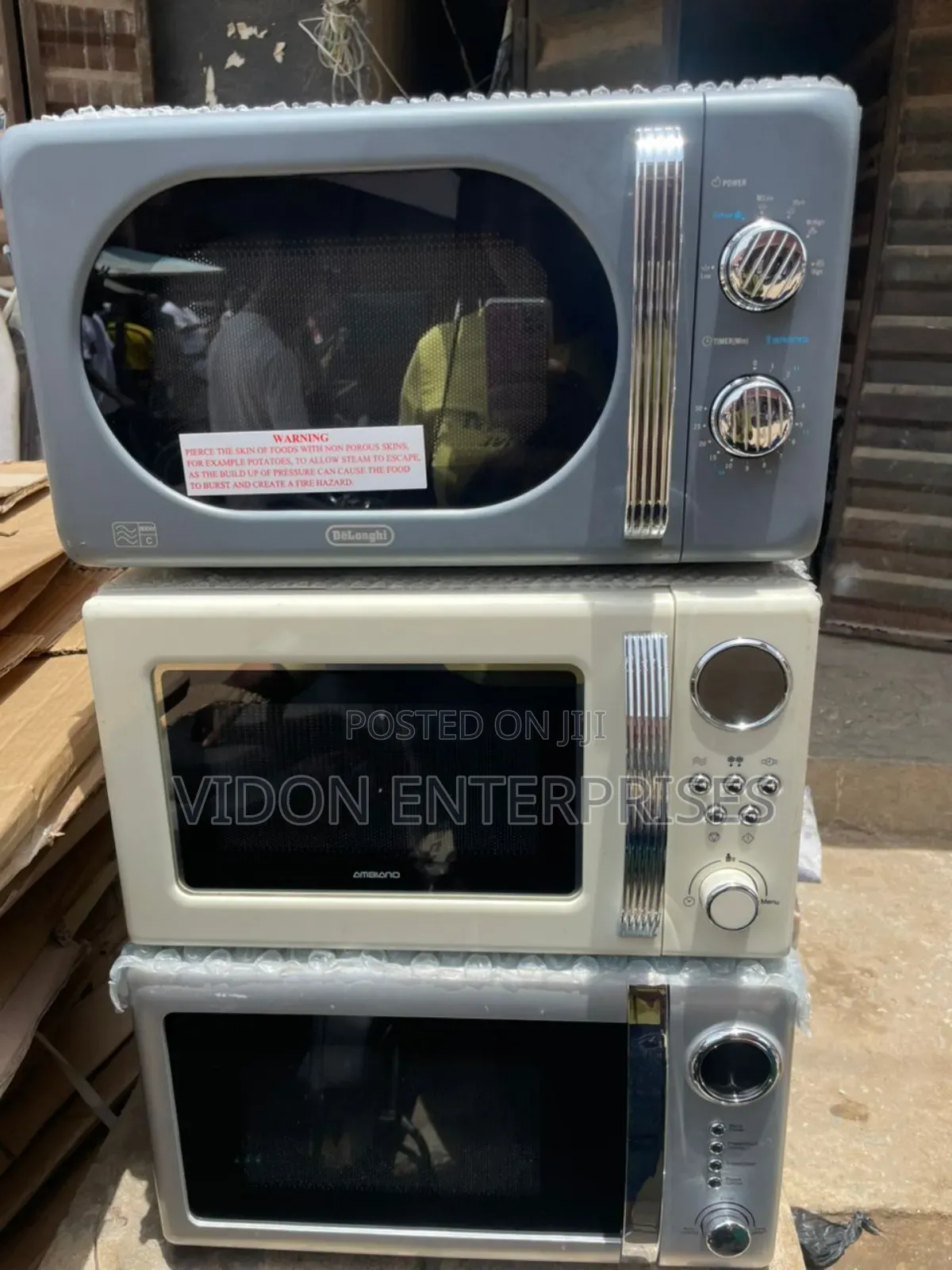 Mirro Face Microwave