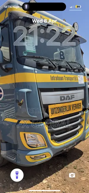 Foreign Used Daf Euro 6 Duty Paid