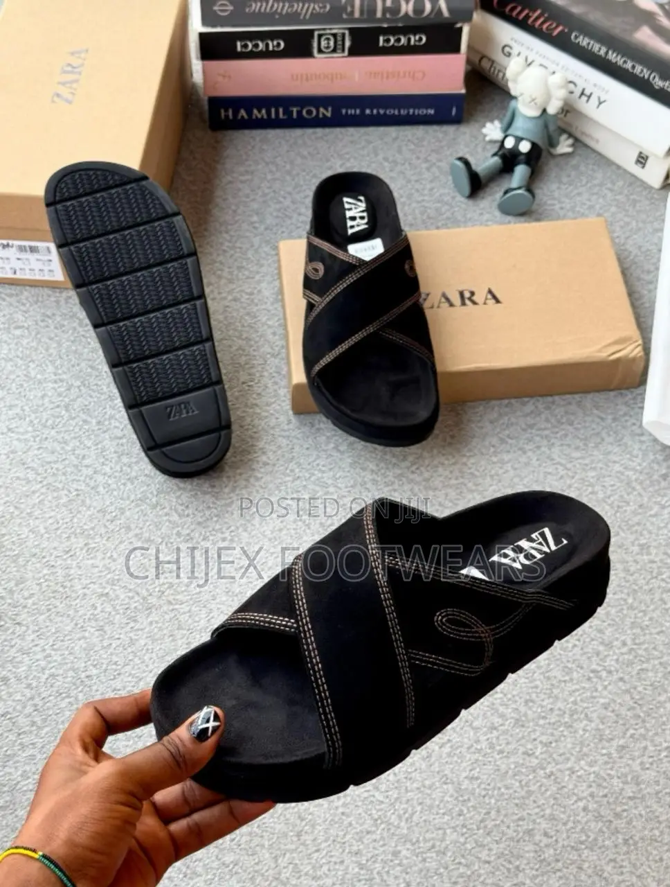 Zara Slides (Black)