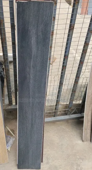 Black SPC Wooden Floor Tiles