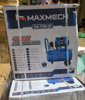 Max Mech Oilless Air Compressor 25ltrs 1100watts