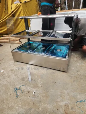Remium Imported 3-Plate Glass Food Display Warmer