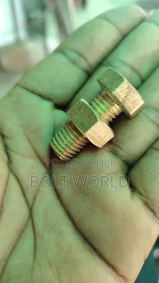 Pure Brass Bolt and Nut M12*30