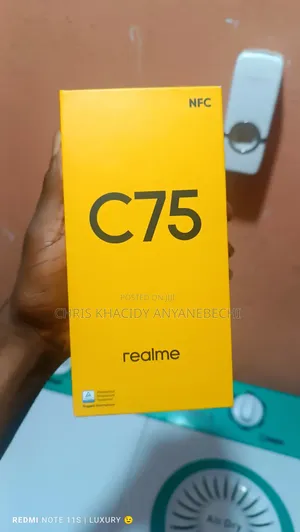 New Realme C75 256 GB Red