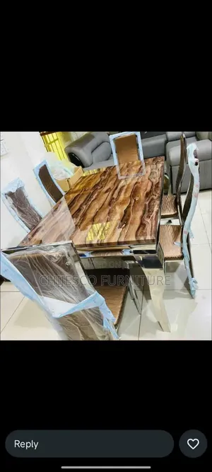 Quality 6 Seater Marble Dinning Table