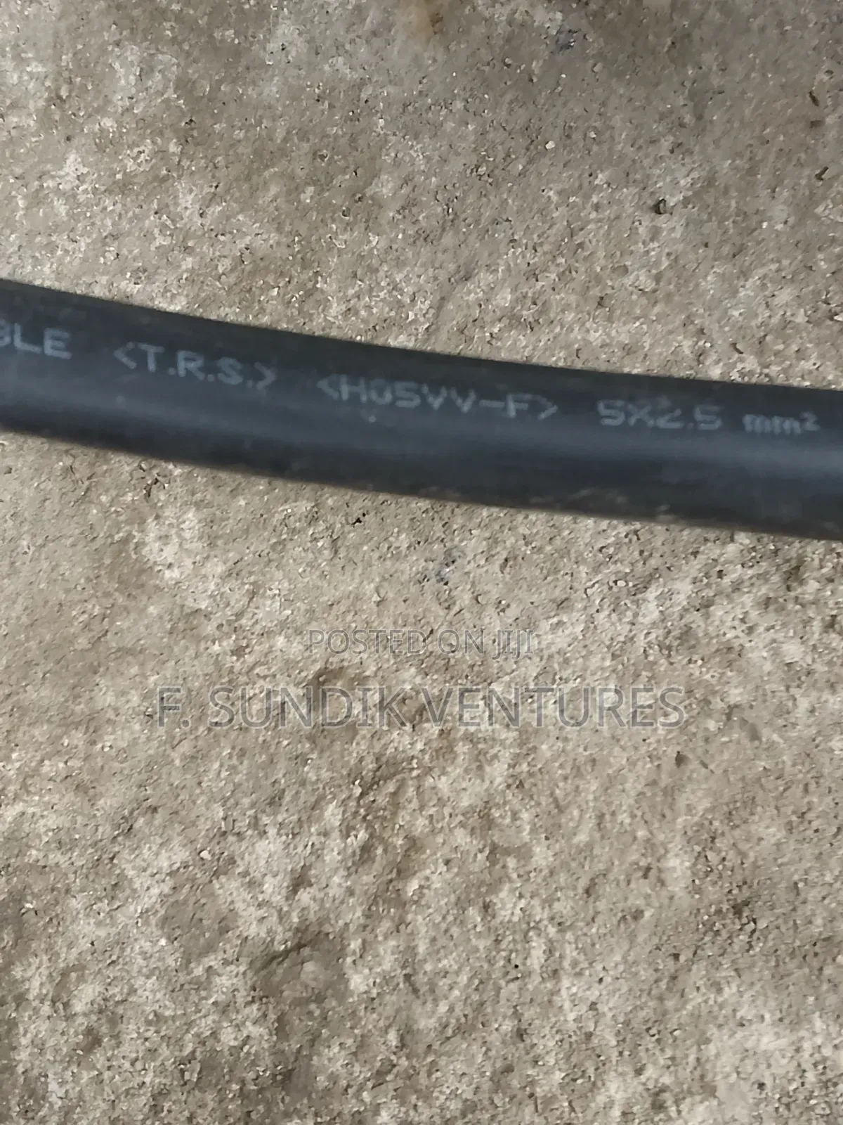 2.5mm 5core Flexible Cable