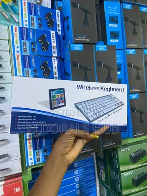 Ultra Slim Wireless Keyboard for Tablet Laptop Phone Bluetooth Compact