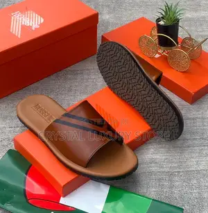 Rossi Quality Luxury Men Genuine Leather Pams