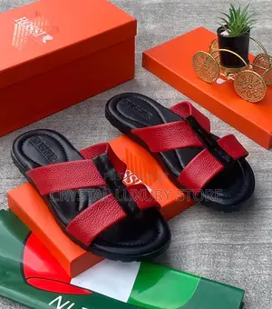 Rossi Quality Luxury Men Genuine Leather Pams