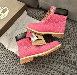 Pink Timberland Boots