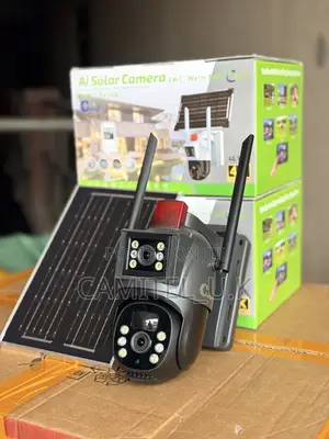 Eseecloud Dual Lens Solar PTZ Security Camera