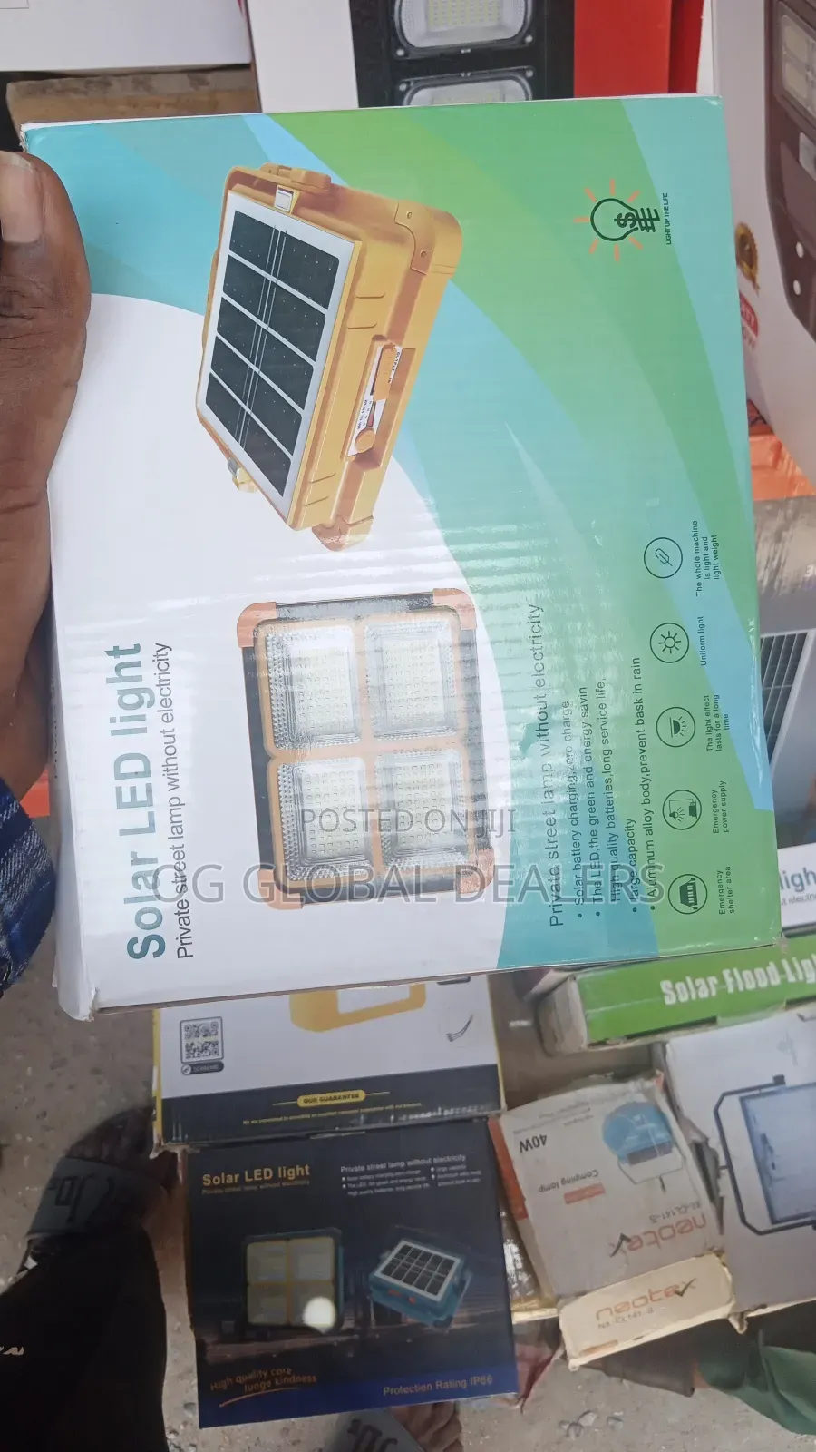 Solar Led Light (Ip66)